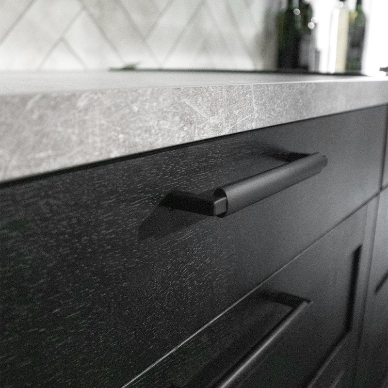 Håndtak Lecco - Matt sort