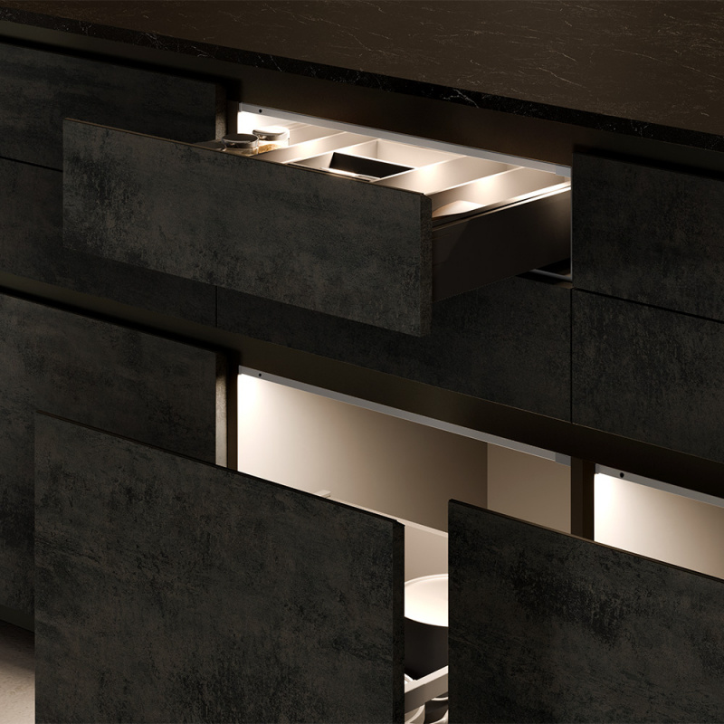 LED-armatur Baski SF - Rustfri look