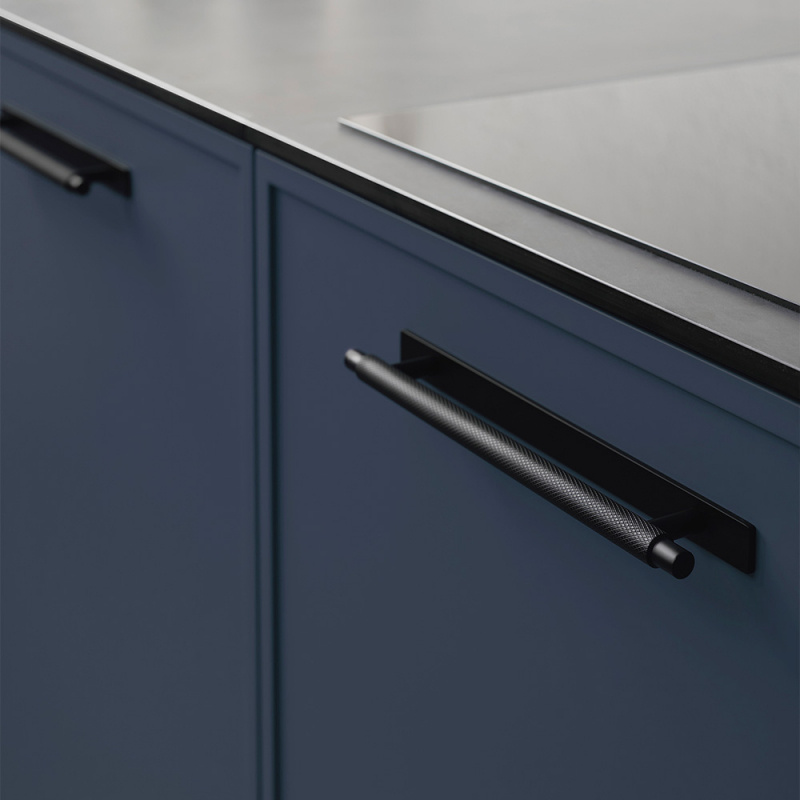 Håndtak Manor - Brikke - Matt svart