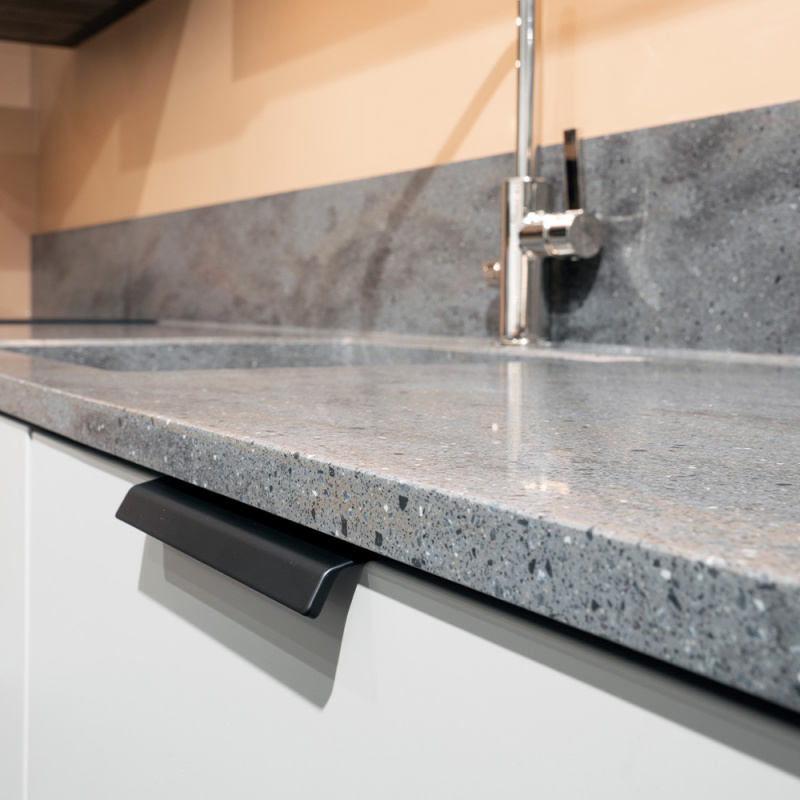 Profilhåndtak Side - Matt svart