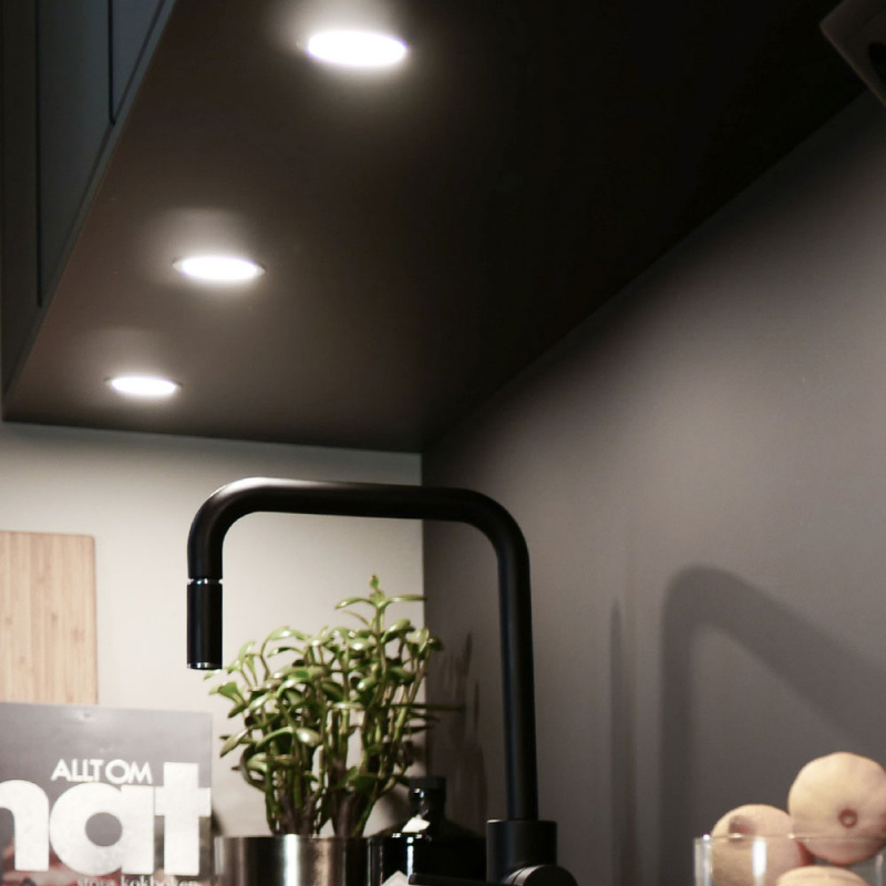 LED-spot Stella Flat 24 - Hvit