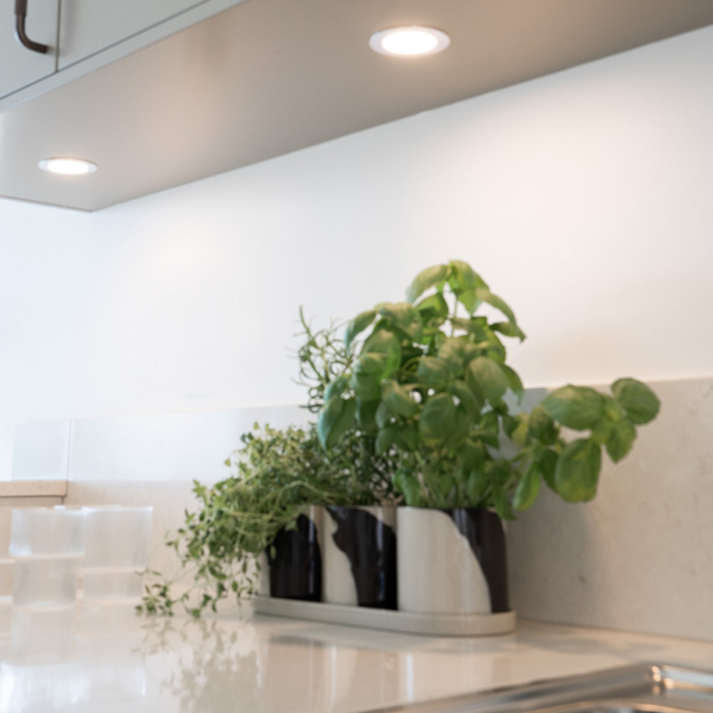 LED-spot Stella Flat 24 - Rustfri look