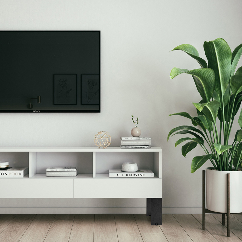 Stödben Fonda 6005 - Matt sort