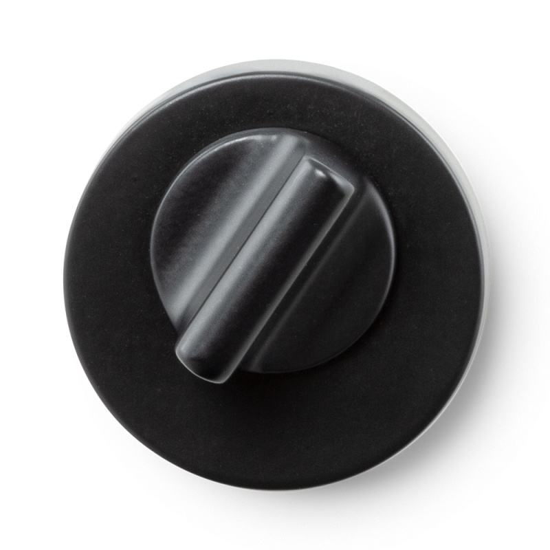 Toalettlås R - Svart