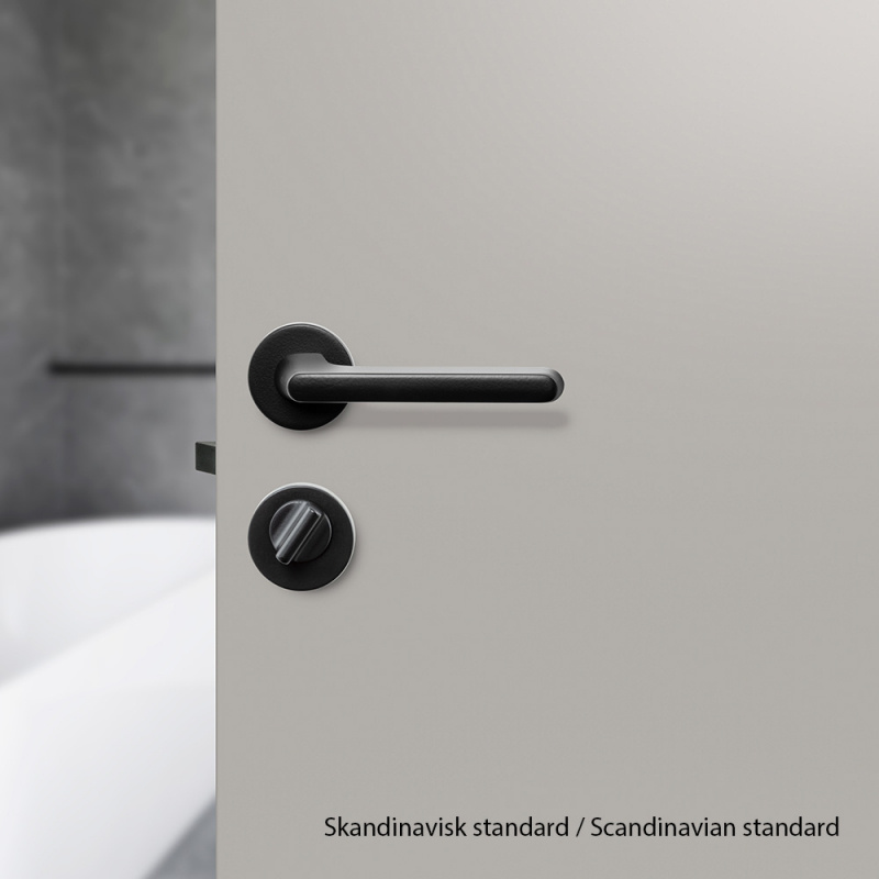 Toalettlås R - Svart